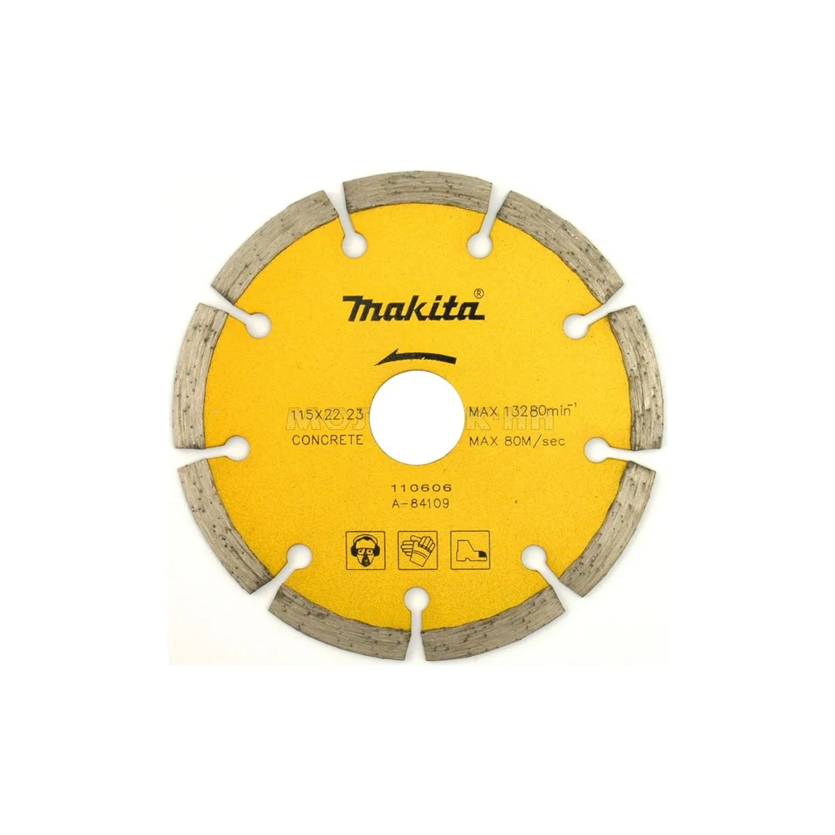 Makita Testere Elmas Spiral 115MM Düz