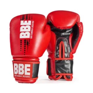 BBE Boks Eldiveni FX Siyah/Kırmızı 14OZ