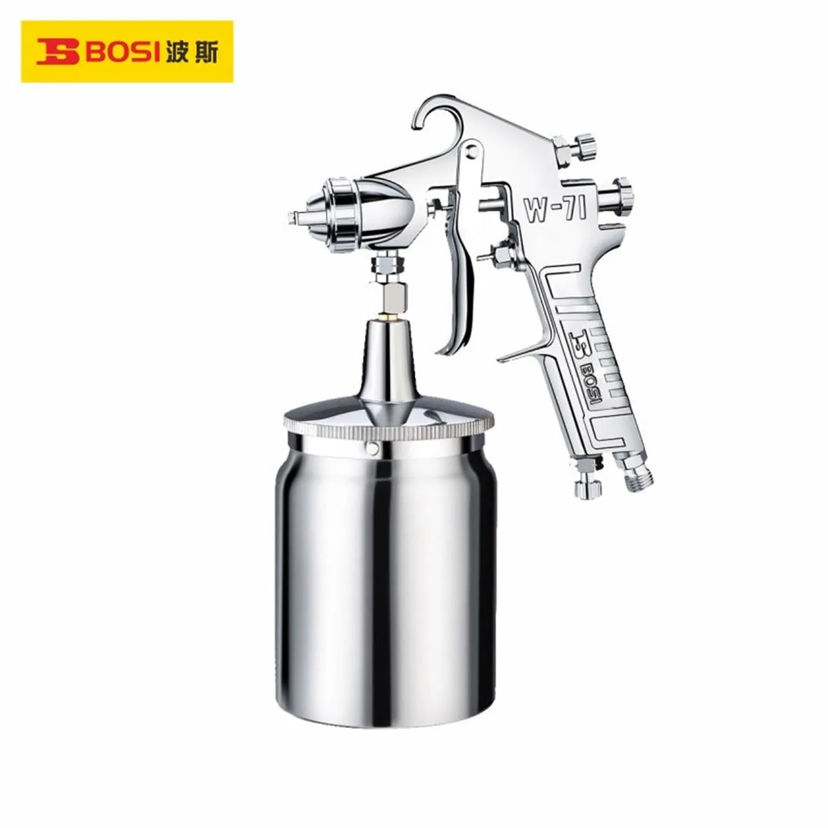 Bosi Boya Tabancası Altan Depolu 1.8Mm 600ML