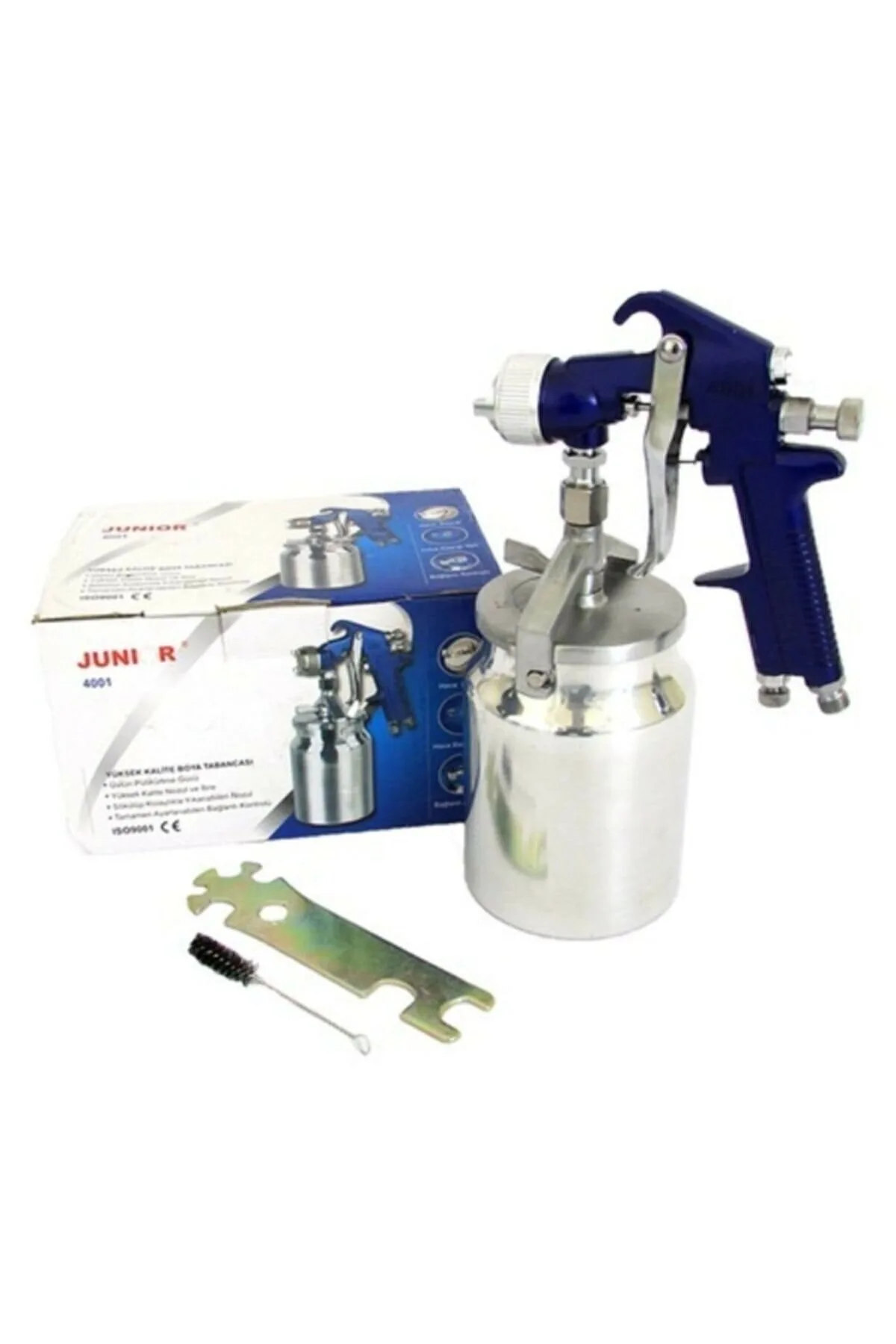 Junior Havalı Boya Tabancası Alttan 1 Litre