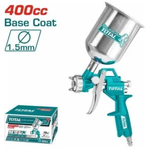 Total Tabanca Boya Üstten Depolu Nozul 1.5MM 400CC