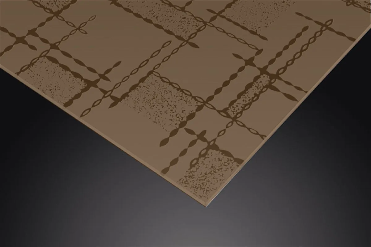 Max Dekoratif Cam Bronz 4MM Damla (m2 fiyatıdır)