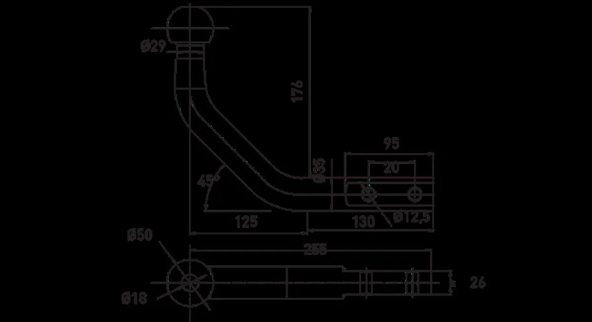Taksi Topuzu Eğik/Model 3 10 KN