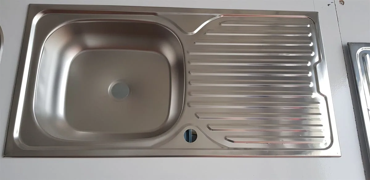 Max Çelik Evye Tek Göz 43.5CMX86CM