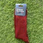 Basic Bordo Soket Çorap