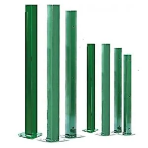 Max Çit Panel Direği Yeşil 50x50 2klips+1kapak