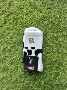 Inek Desen Tenis Çorap
