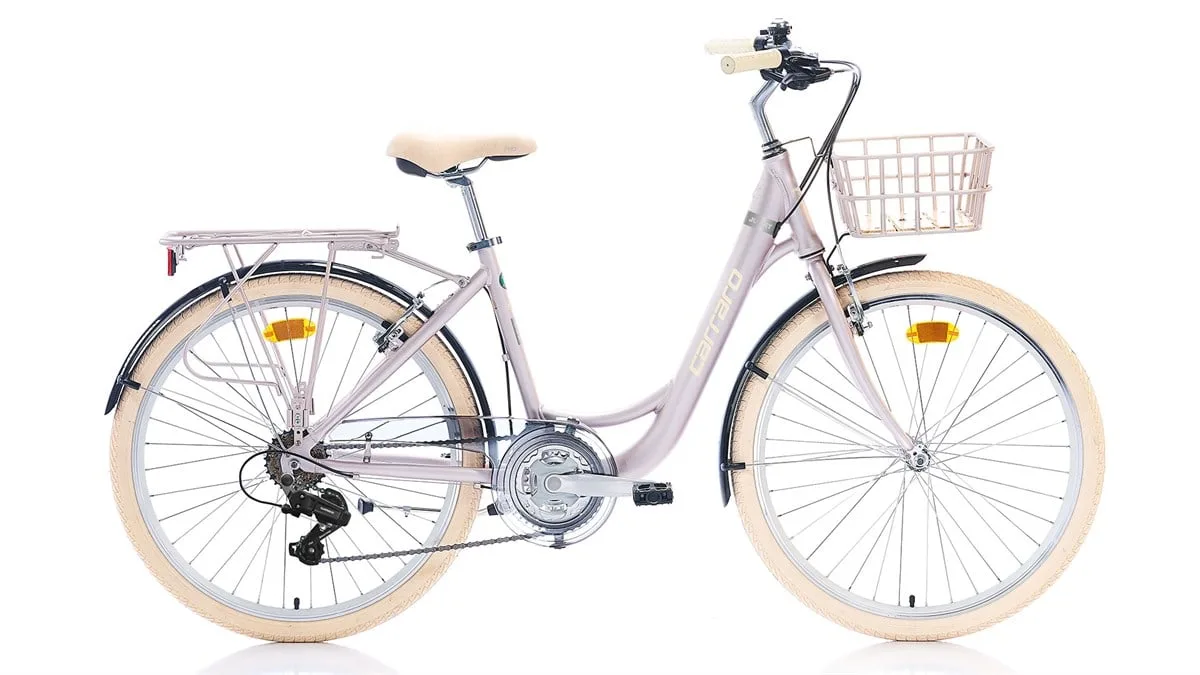 Carraro 26''  Juliet 26 430H 21-V Vb Mat Gri-Krom-Krem R2