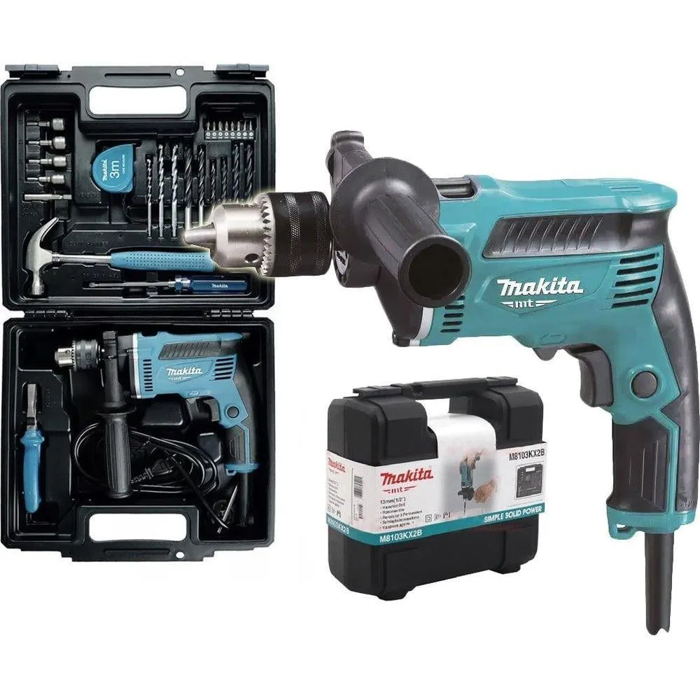 Makita Matkap Darbeli 16MM (Çanta+Aksesuar)
