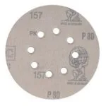 Atlas Zımpara Disk Velcro Düz Kırmızı 115mm