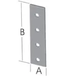 Ermo Düz Gönye 2mm