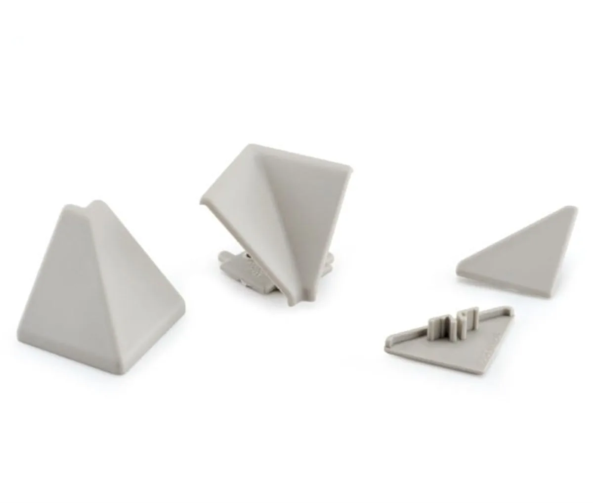 Suluk Üçgen Aksesuar Seti (Dış Köşe+İç Köşe+Kapaklar)