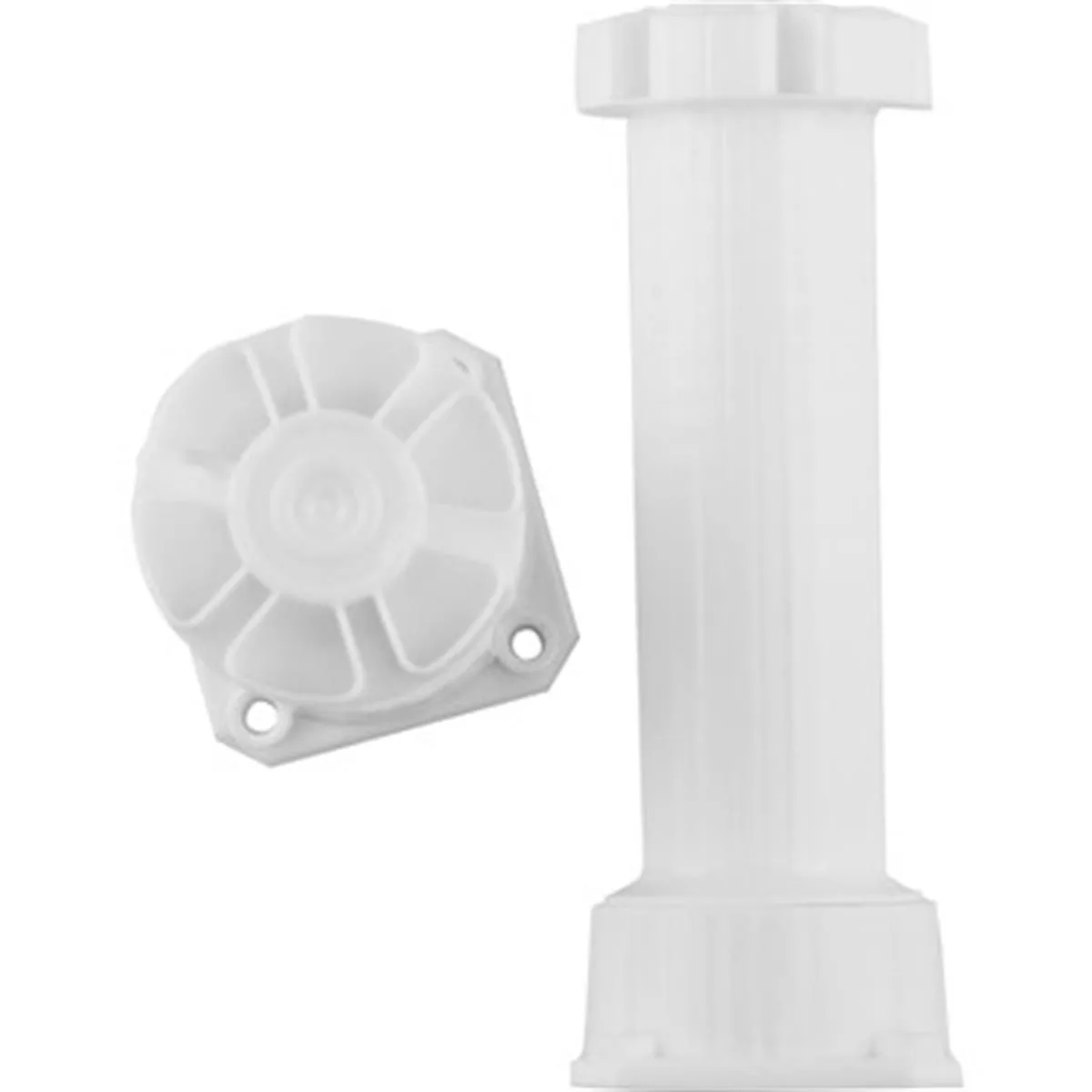 Tesay Baza Ayağı Plastik Beyaz 15CM