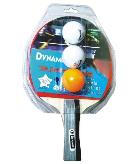Dynamic Masa Tenis Seti 1 Raket+3 Top