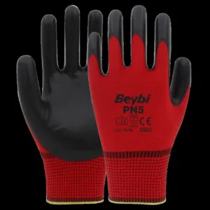 Beybi Eldiven Nitril Pn5 No:10 Kırmızı