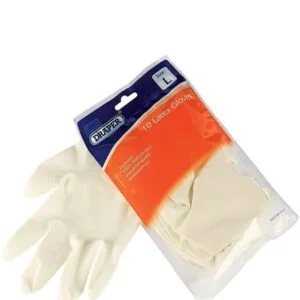 Draper Lastik Eldiven Büyük (10 Adet/Paket)
