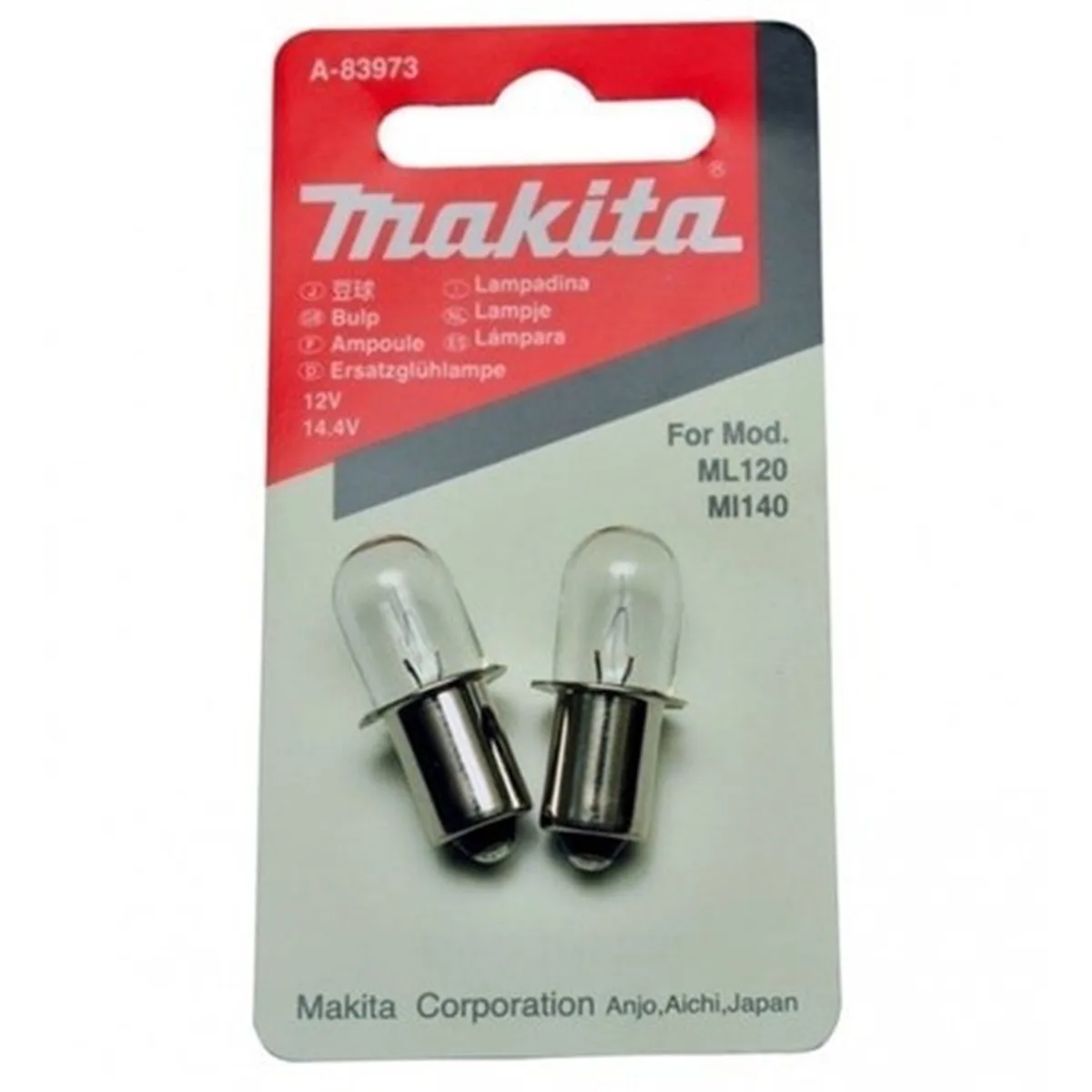 Makita Ampül ML120/ML140 İçin