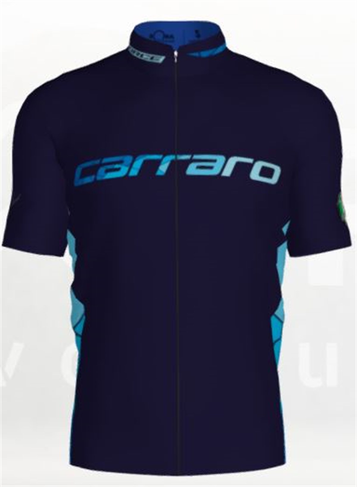Carraro Forma Kısa Kol Carraro Siyah/Mavi XXL