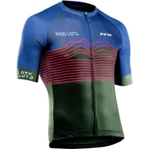 Northwave Forma Kısa Kol Blade Air Jrs S/s Mavi/yesil