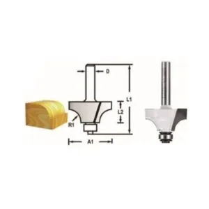 Makita Uç Freze Beading Bit-With Bearing
