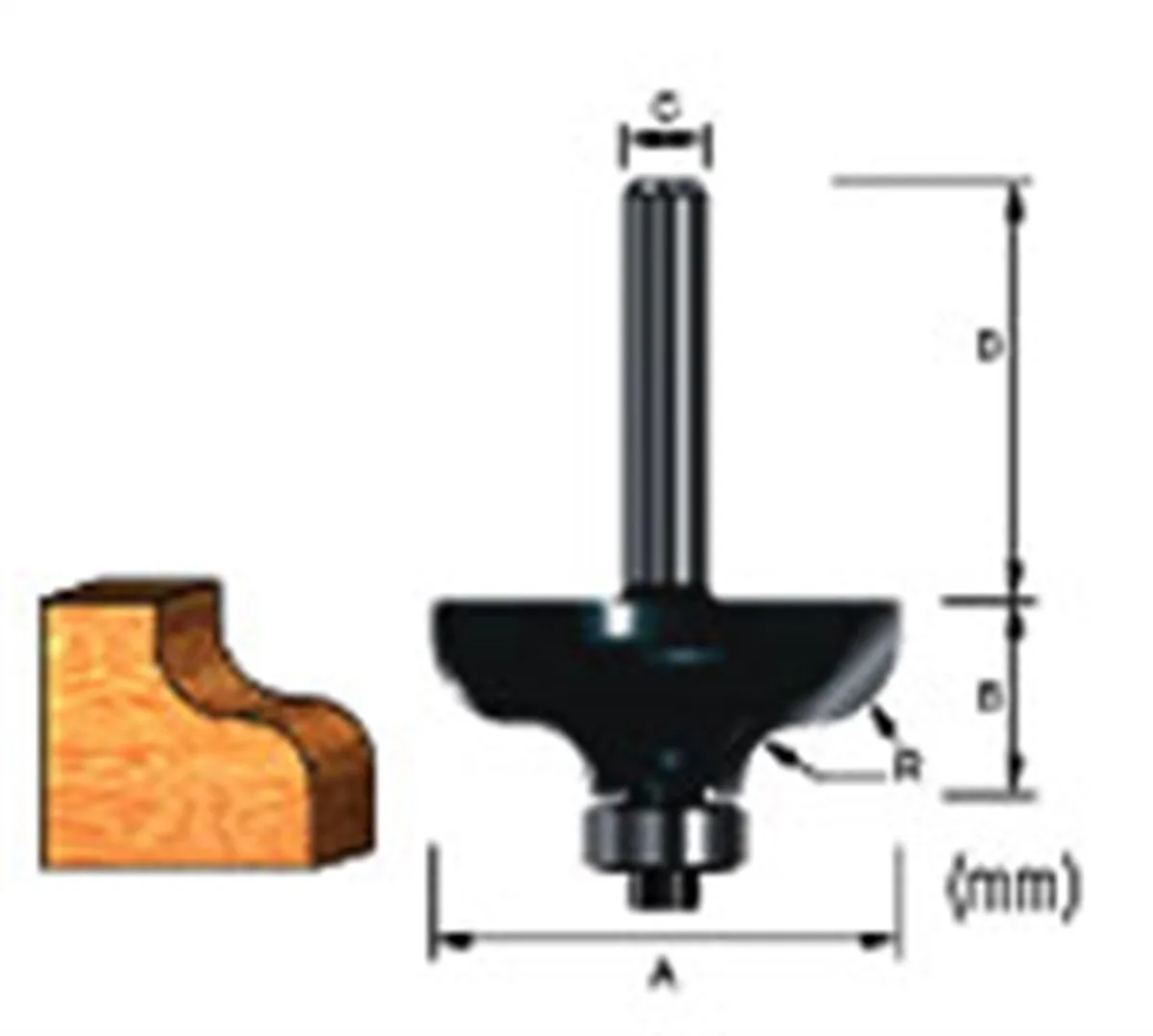 Makita Uç Freze Ogee Bit 309811