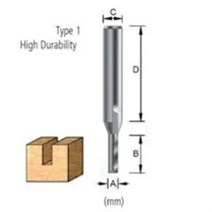 Makita Uç Freze Straight Bit 107638