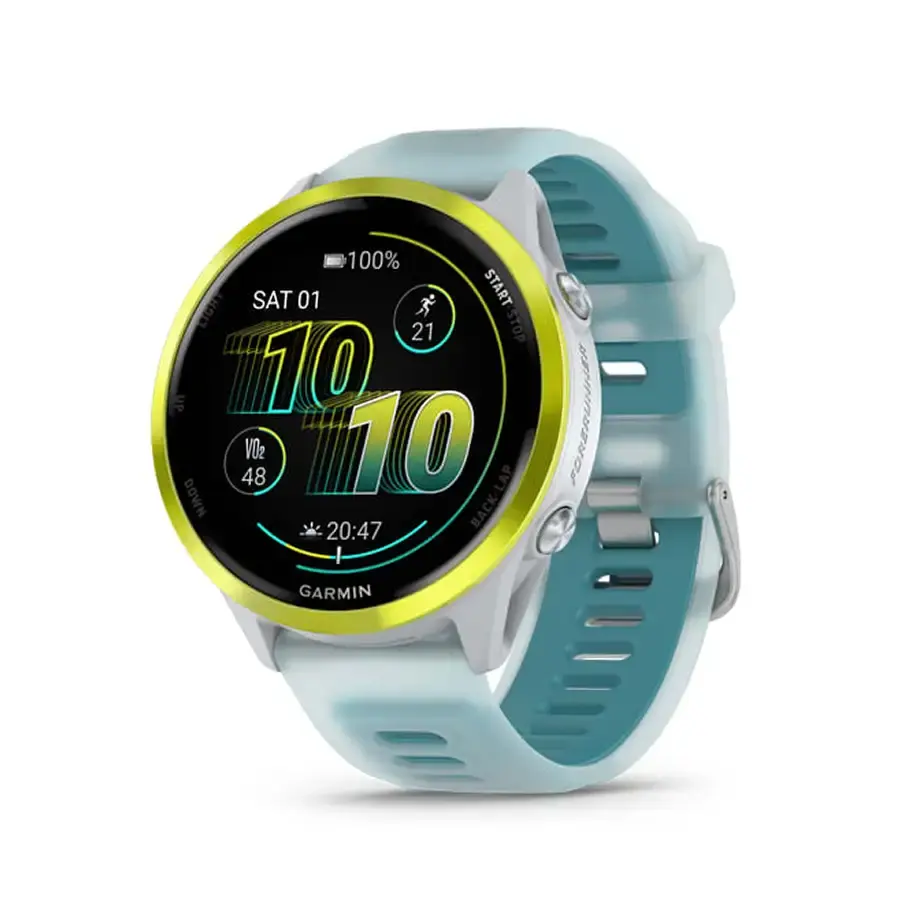 Garmin Forerunner 570, Sarı/Turkuaz 47mm