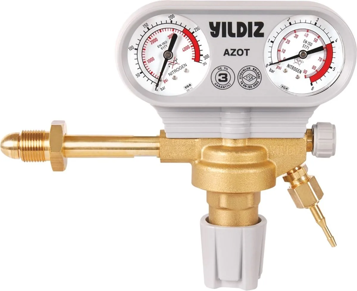 Yıldız Gaz Basınç Düşürücü CO2 Muhafazalı
