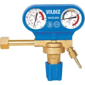 Yıldız Gaz Basınç Düşürücü Oksijen Muhafazalı