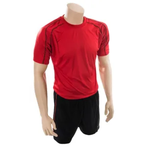 Şort ve T-shirt Set Lyon Genç Kırmızı/siyah