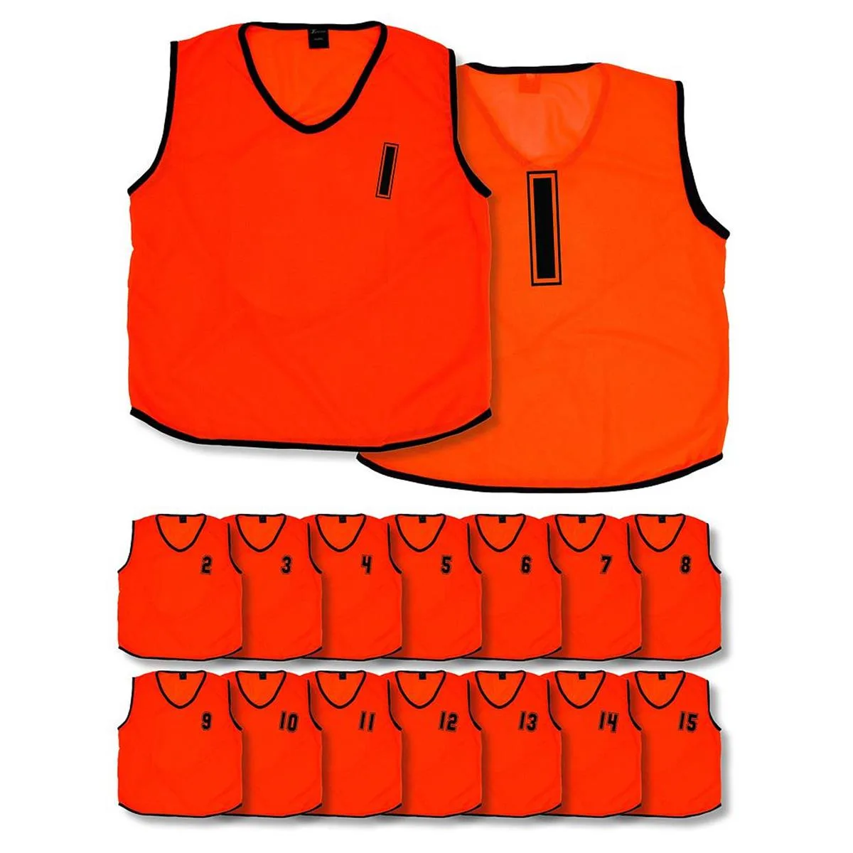 Yelek Takım 1-15 Numaralık Çocuk