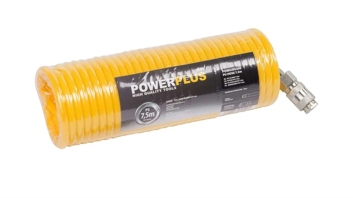 Powerplus Hava Hortumu PU 7.5 Metre 8MM