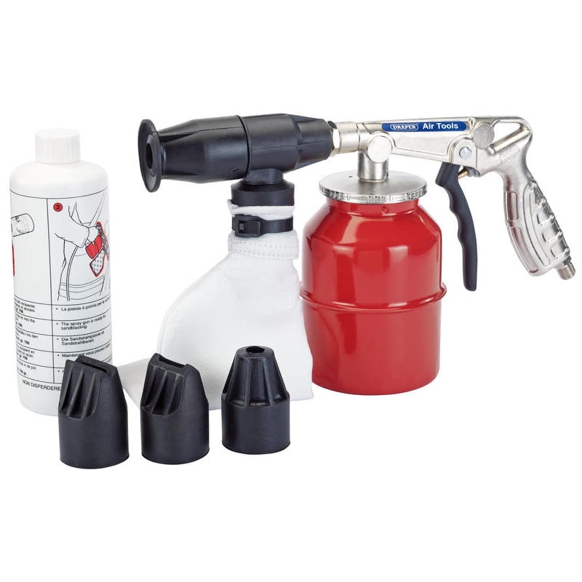 Draper Havalı Kum Üfleme 4.8-6.9 BAR