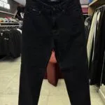 Baggy Fit Yikamali Siyah Kot Pantolon