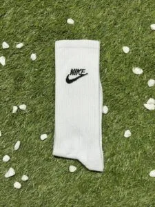 Nike Logo Premium Beyaz Spor Çorap