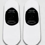 (3 Çift) Bbt Basic Beyaz Kaymayan Babet Çorap