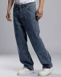 Baggy Fit Denim Pantolon 4