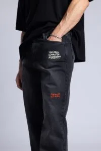 Baggy Fit Denim Pantolon 2
