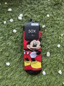 23-26 Size Mickey Mouse Uzun Çocuk Çorap