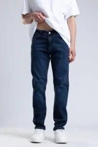 Regular Fit Lacivert Kot Pantolon