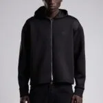 Scuba Kumaş Basic Siyah Ceket