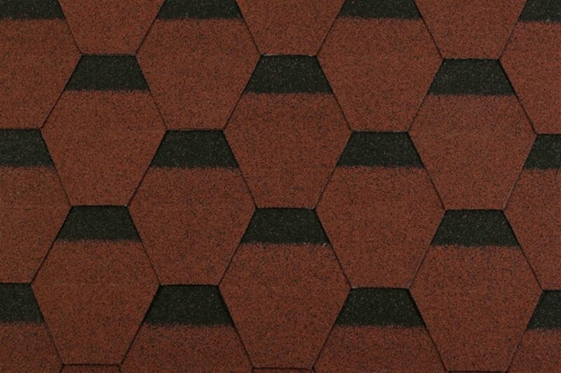 Çukurova Shingle Safir Model Kırmızı Pk=2.61M2 (M2 FIYATIDIR)