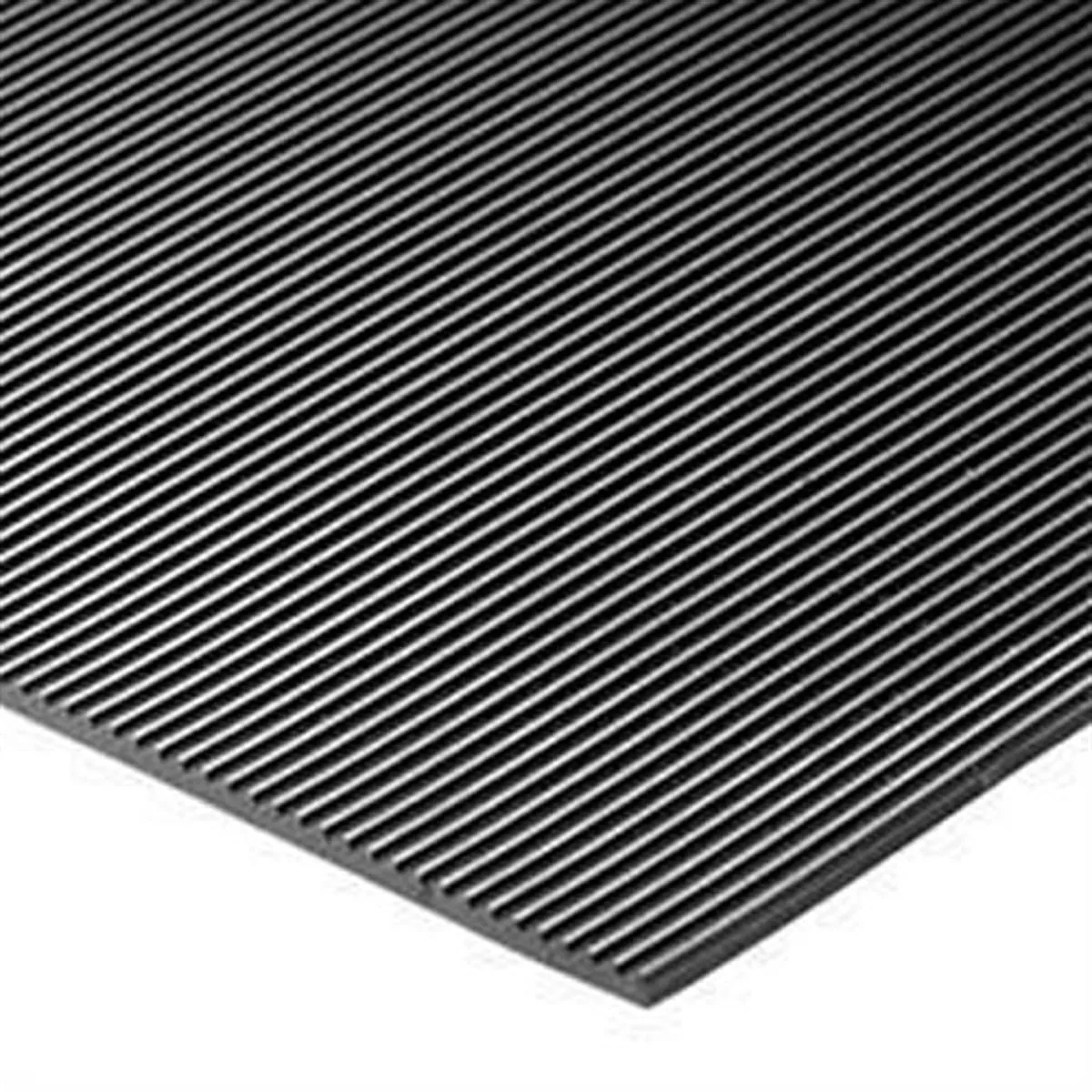 Lastik Levha Tırtırlı 1 MT X 3MM