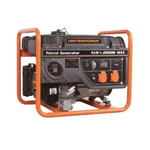 United Power Jeneratör 2.2KW 2.8KVA Benzinli Starterli (Akü Ekstra)