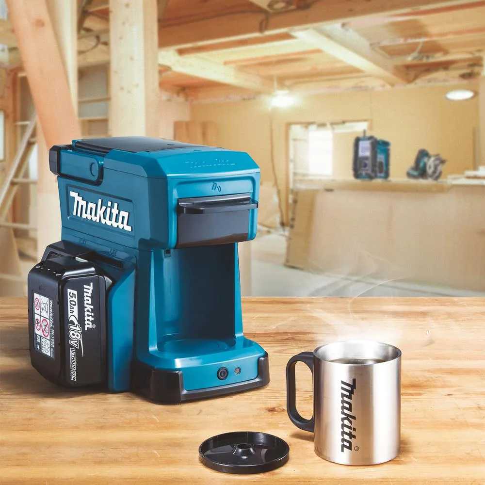 Makita Akülü Kahve Makinesi 18V (Sadece Alet)