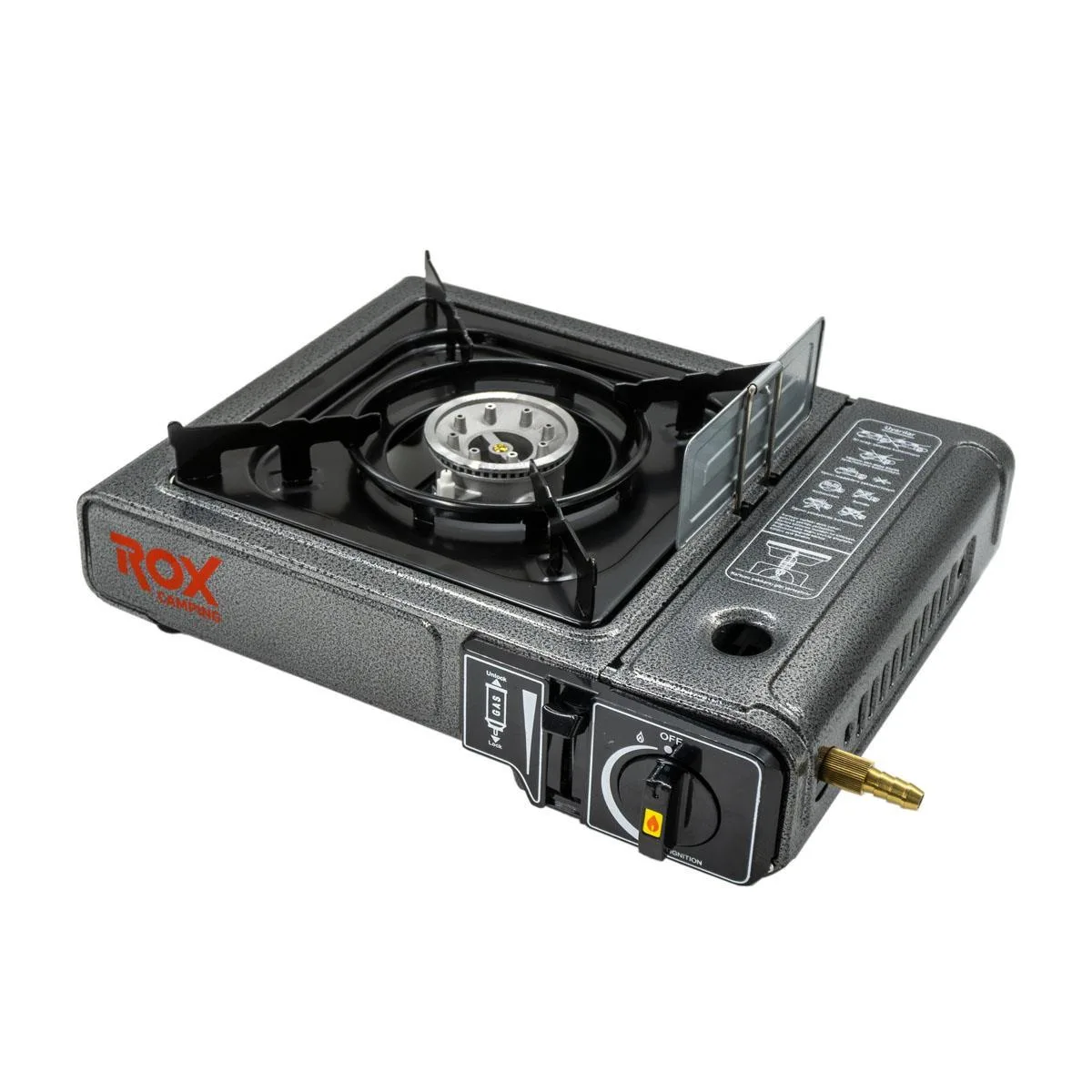 Rox Wood Tekli Portatif Kamp Ocak Rüzgarlıklı