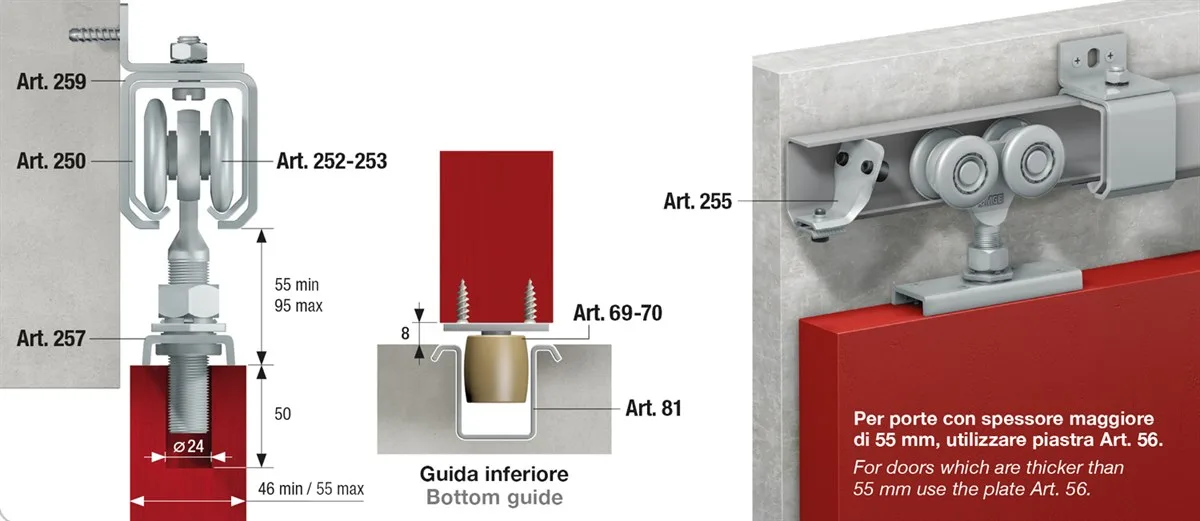 Ağır Kapı Rayı Stobu 380KG