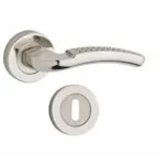 Kapı Kolu Aleminyum Rozetli Nikel Narin