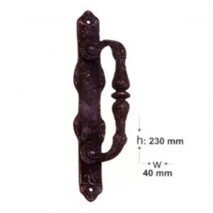 Yılmaz Bronz Çekme Kol Oksit 23.5CM