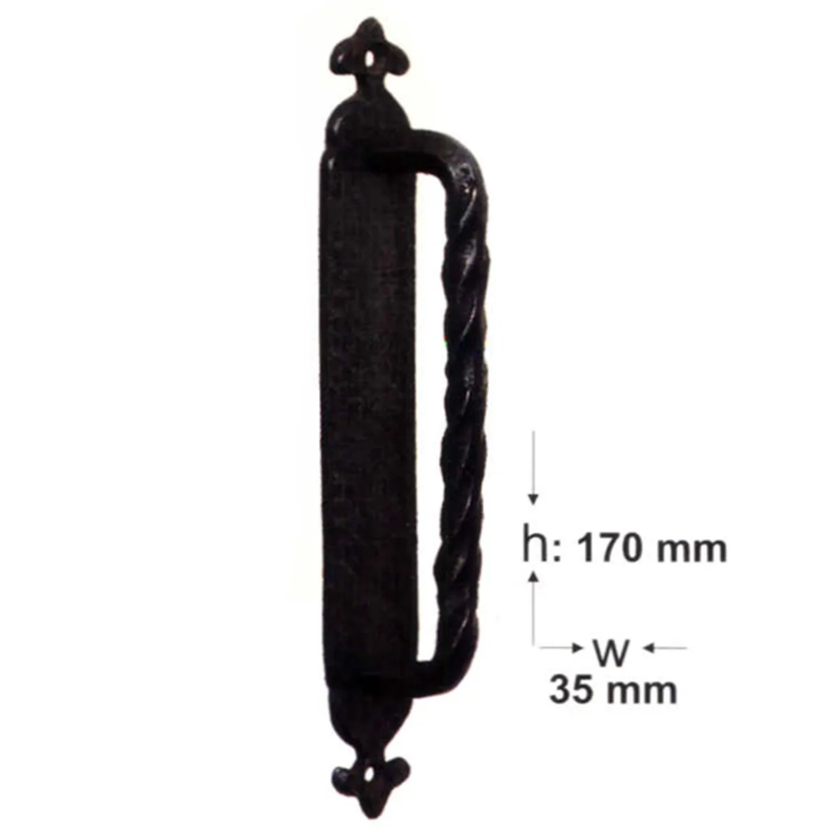 Yılmaz Bronz Çekme Kol Oksit 17CM